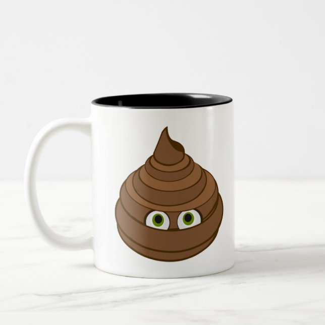 Tasse 2 Couleurs Poop (Gauche)