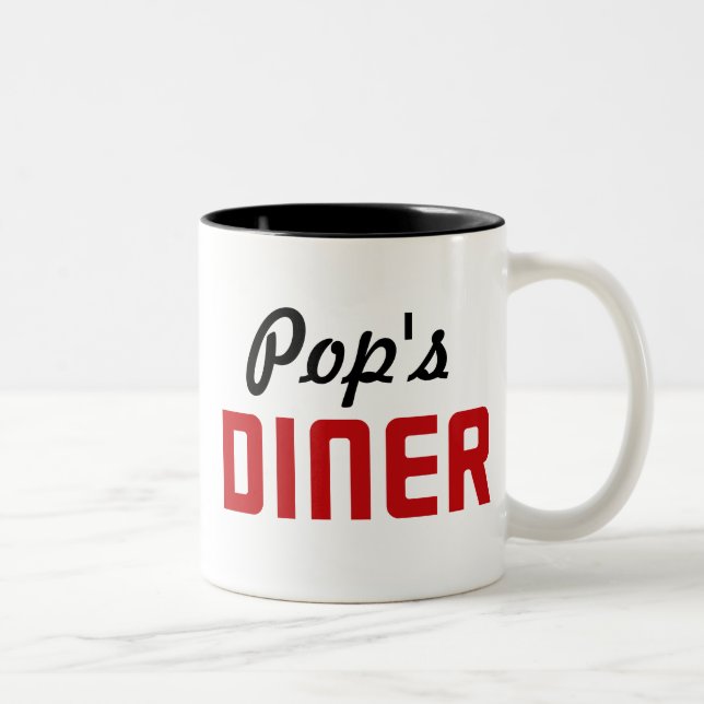 Tasse 2 Couleurs Pop's Diner (Droit)
