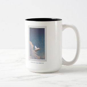 Tasse 2 Couleurs porc de vol dans la fenêtre