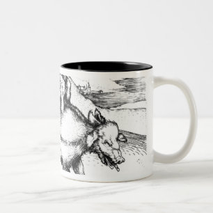 Tasse 2 Couleurs Porc monstrueux