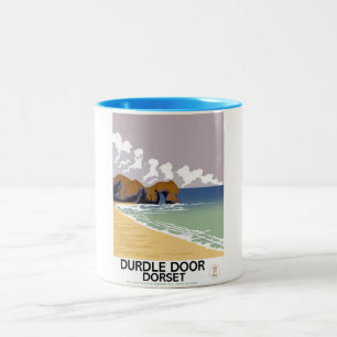 Tasse 2 Couleurs Porte de Durdle Dorset