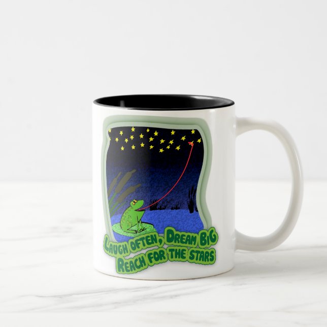 Tasse 2 Couleurs portée pour les étoiles (Droit)