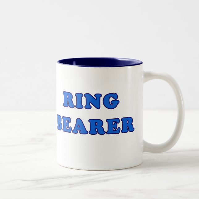 Tasse 2 Couleurs Porteur d'alliances (Droit)
