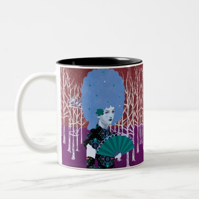 Tasse 2 Couleurs Portrait (Gauche)
