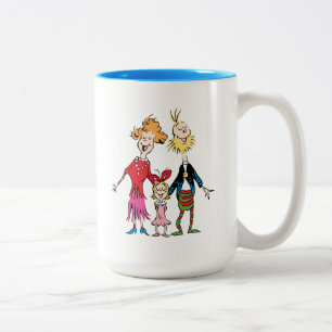 Tasse 2 Couleurs Portrait de famille de Cindy Lou Who