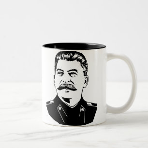 Tasse 2 Couleurs Portrait de Joseph Staline