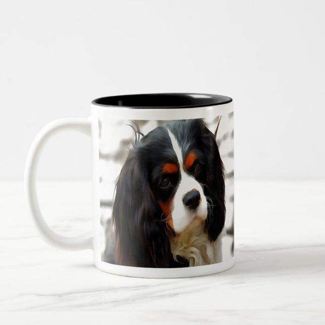 Tasse 2 Couleurs Portrait d'Espagne (Gauche)