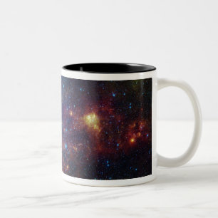Tasse 2 Couleurs Portrait infrarouge indiquant les étoiles et la