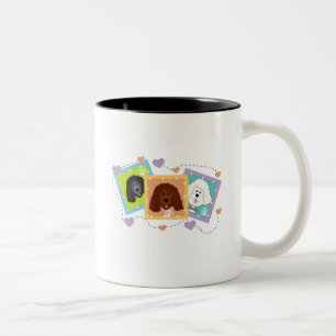Tasse 2 Couleurs Portraits de chiens T-shirts et cadeaux