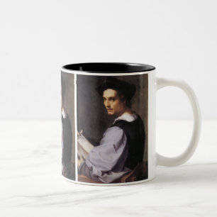 Tasse 2 Couleurs Portriat d'un jeune homme