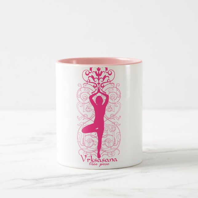Tasse 2 Couleurs Pose d'arbre (Centre)