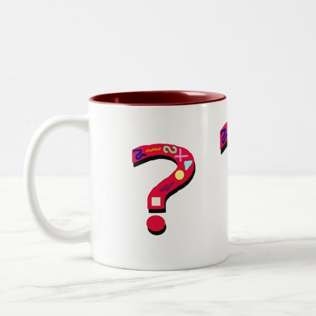 Tasse 2 Couleurs Poser une question (Gauche)