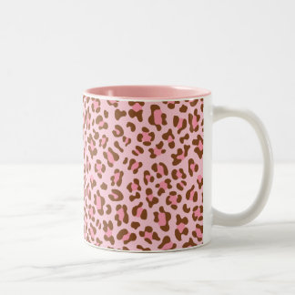 Tasse 2 Couleurs Poster de animal rose moderne de Choco Girly