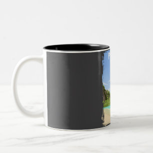 Tasse 2 Couleurs Poster de voyage Phuket Thaïlande