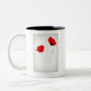 TASSE 2 COULEURS POSTER POPPY