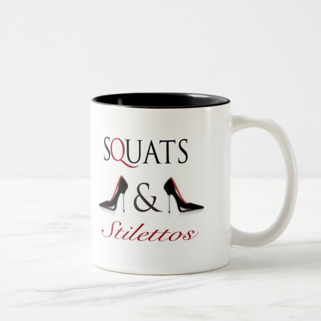 Tasse 2 Couleurs Postures accroupies et stylets (Droit)