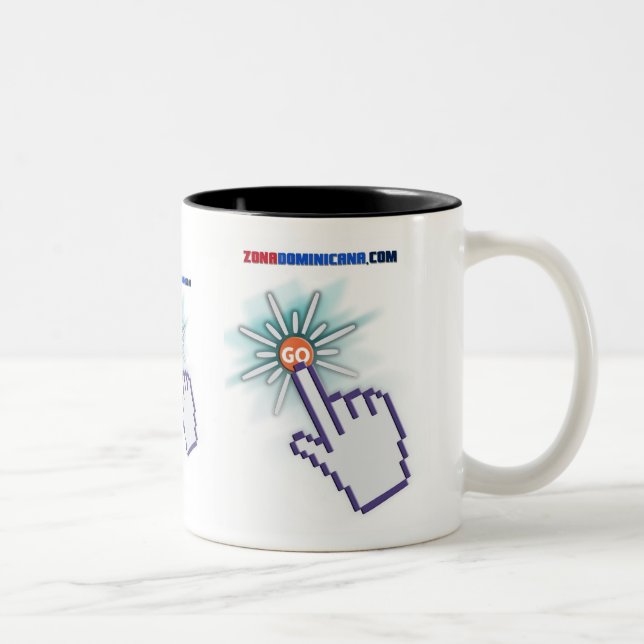 Tasse 2 Couleurs Posuelo Blanco (Droit)