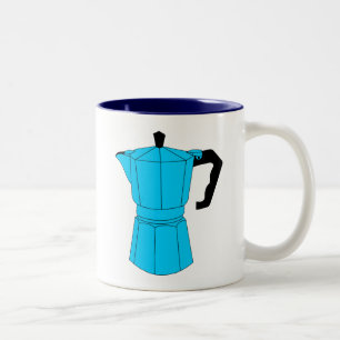 Tasse 2 Couleurs Pot de café de café express de Moka