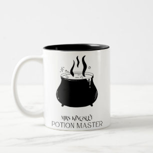 Tasse 2 Couleurs Potion Master personnalisé cadeau Halloween