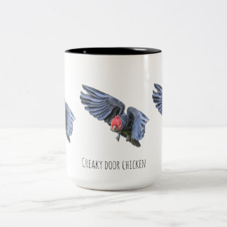 Tasse 2 Couleurs Poulet à la porte grinçante