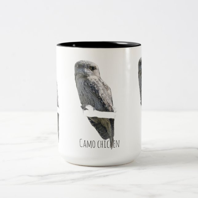Tasse 2 Couleurs Poulet camouflage (Centre)