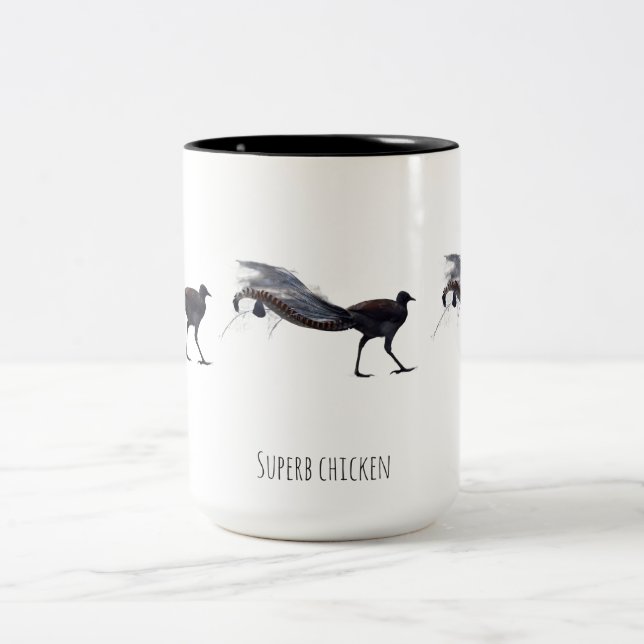 Tasse 2 Couleurs Poulet superbe (Centre)