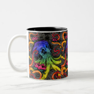 Tasse 2 Couleurs poulpe