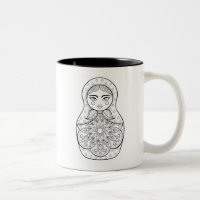 Poupée russe élégante