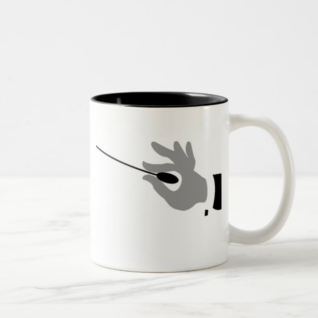 Tasse 2 Couleurs Pour des conducteurs de musique ! (Droit)