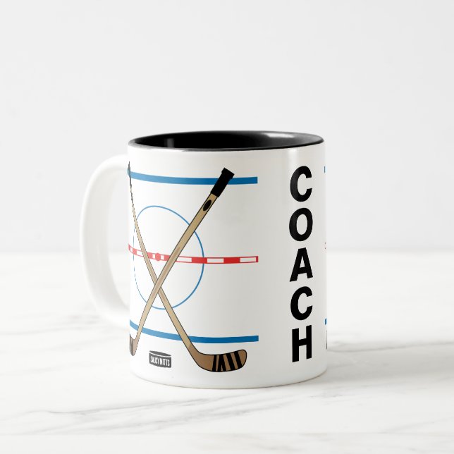 Tasse 2 Couleurs pour entraîneurs de hockey bâtons de hockey au Cen (Devant gauche)
