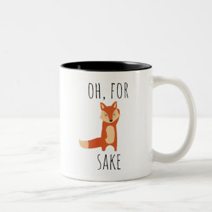 Tasse 2 Couleurs Pour le saké renard