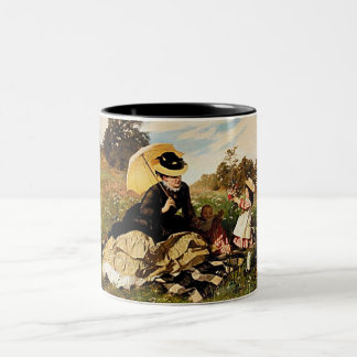 Tasse 2 Couleurs Pour vous maman avec amour--Peinture vintage
