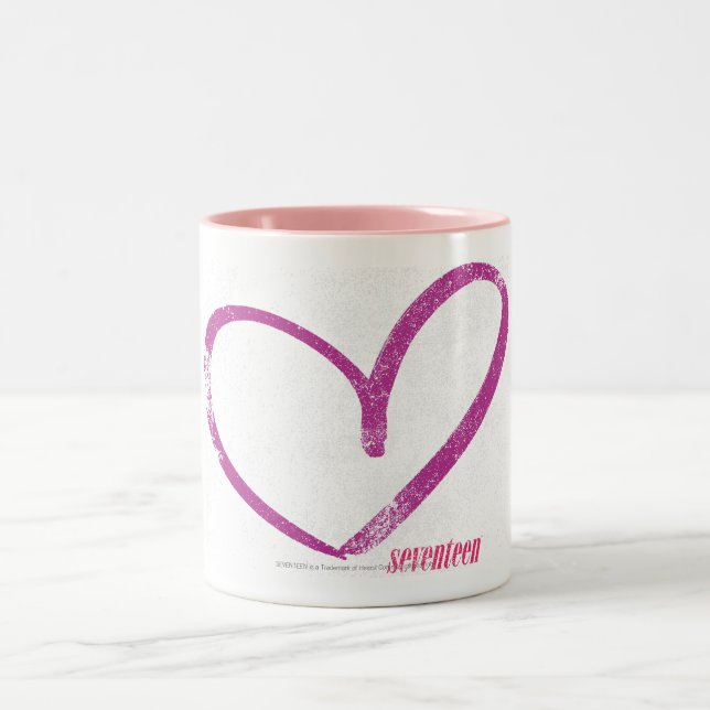 Tasse 2 Couleurs Pourpre d'OpenHeart (Centre)