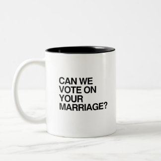 TASSE 2 COULEURS POUVONS-NOUS VOTER SUR VOTRE MARIAGE