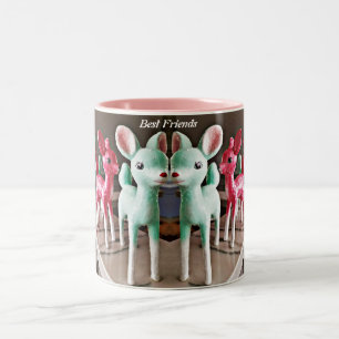 Tasse 2 Couleurs Prancer et Vixen Friendship