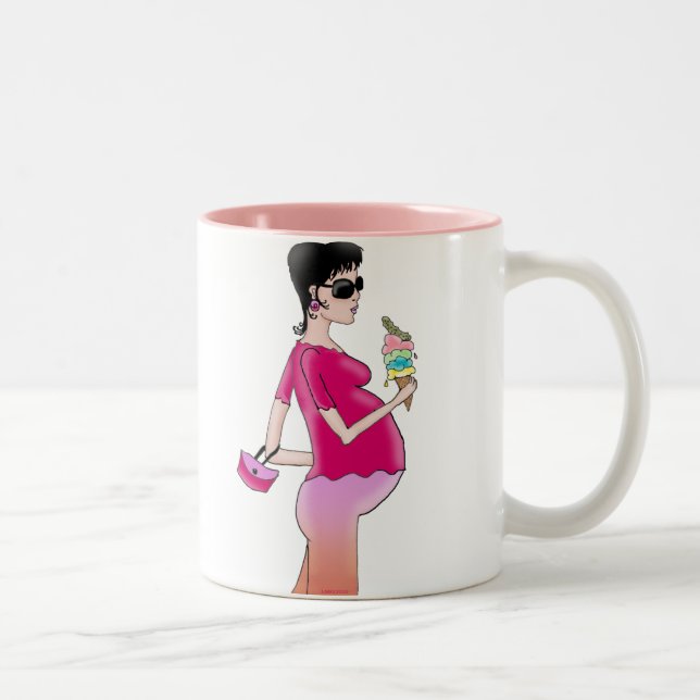 Tasse 2 Couleurs Preggo (Droit)