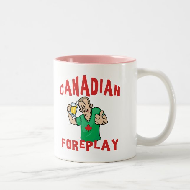 Tasse 2 Couleurs Préliminaires canadiens (Droit)