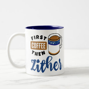 Tasse 2 Couleurs Premier Café Puis Amateur De Musique De Zthare