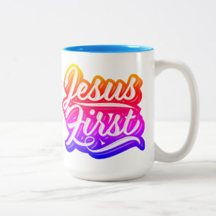 Tasse 2 Couleurs Première couleur vive de Jésus
