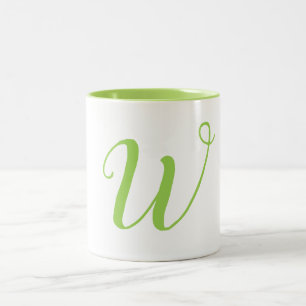 Tasse 2 Couleurs Première initiale