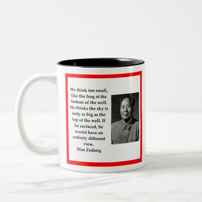 Tasse 2 Couleurs Président Mao (Gauche)