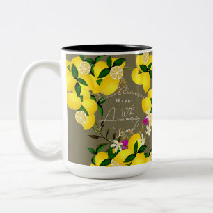 Tasse 2 Couleurs Pressage de citron