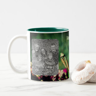 Tasse 2 Couleurs Prêter Cadre Mantis Créer Votre Propre Photo