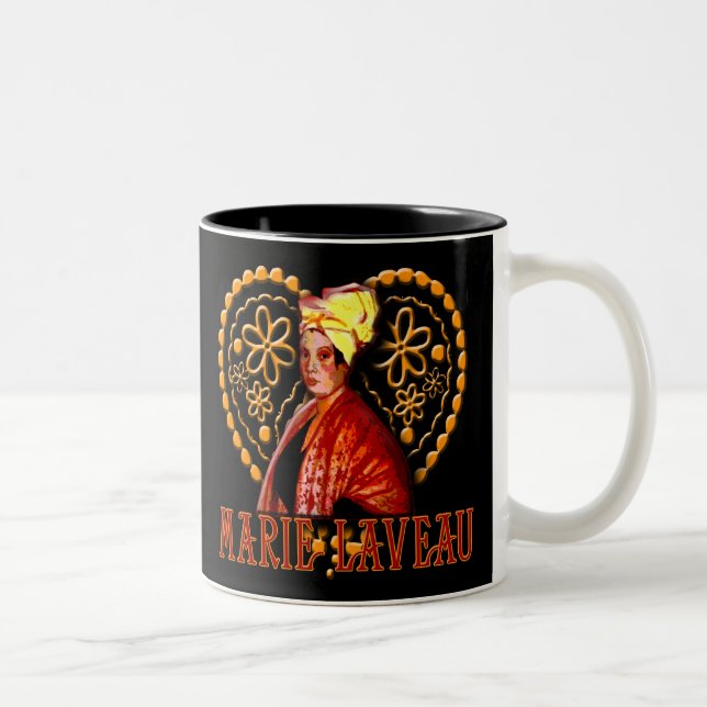 Tasse 2 Couleurs Prêtresse de vaudou de Marie Laveau haute (Droit)