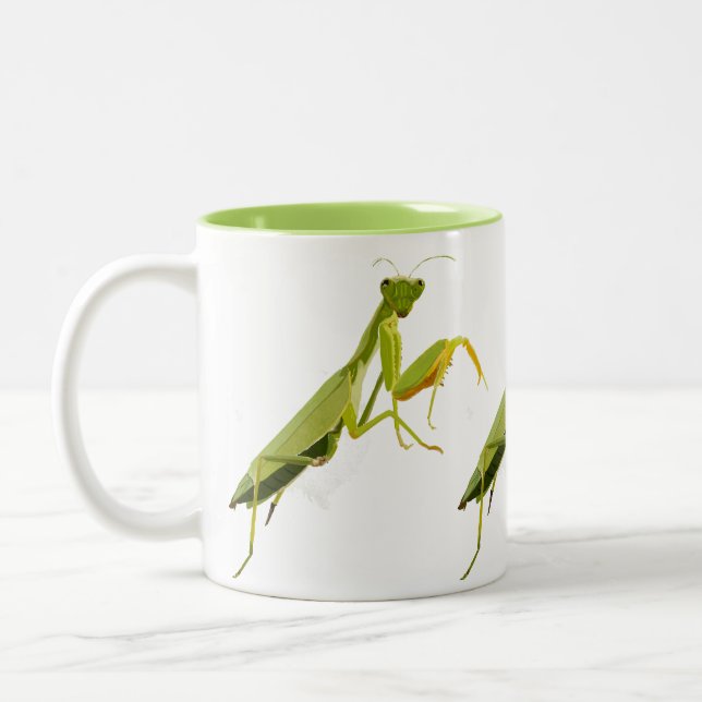 Tasse 2 Couleurs Prier Mantis (Gauche)
