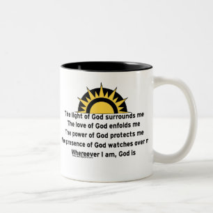 Tasse 2 Couleurs Prière de la protection