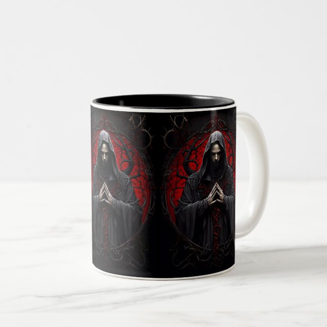 Tasse 2 Couleurs Prière et spiritualité (Devant droit)