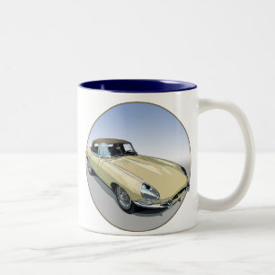 Tasse 2 Couleurs Primrose E Type Roadster