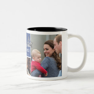 Tasse 2 Couleurs Prince George - William et Kate