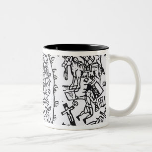 Tasse 2 Couleurs Prince Rupert Hiding dans un haricot